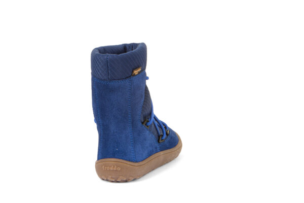 Froddo Barefoot TEX Track Wool talvikengät – Blue Electric