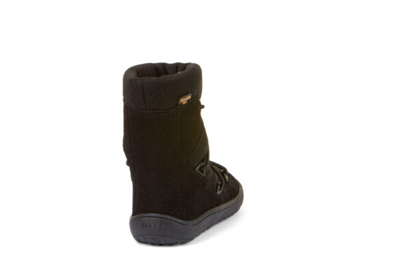 Froddo Barefoot TEX Track Wool talvikengät – Musta