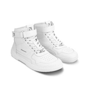 Barebarics Zing High Top – All White Leather